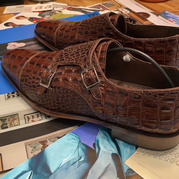 Men’s Leather Croc Loafers main image 4